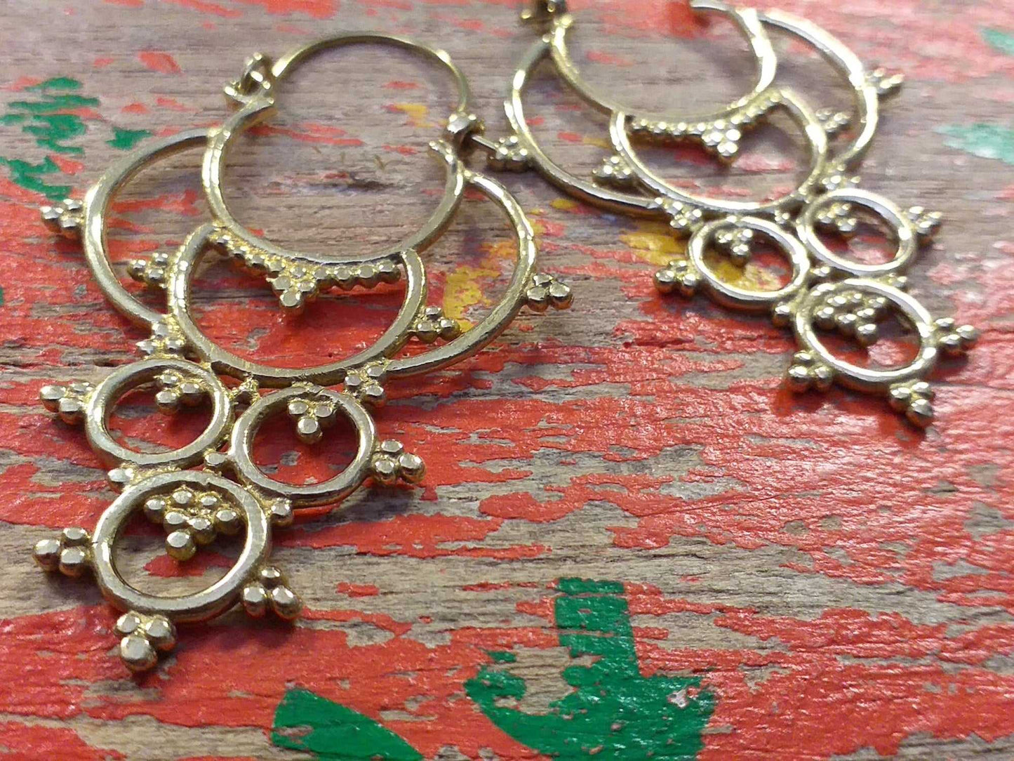 Circle Dots Earrings