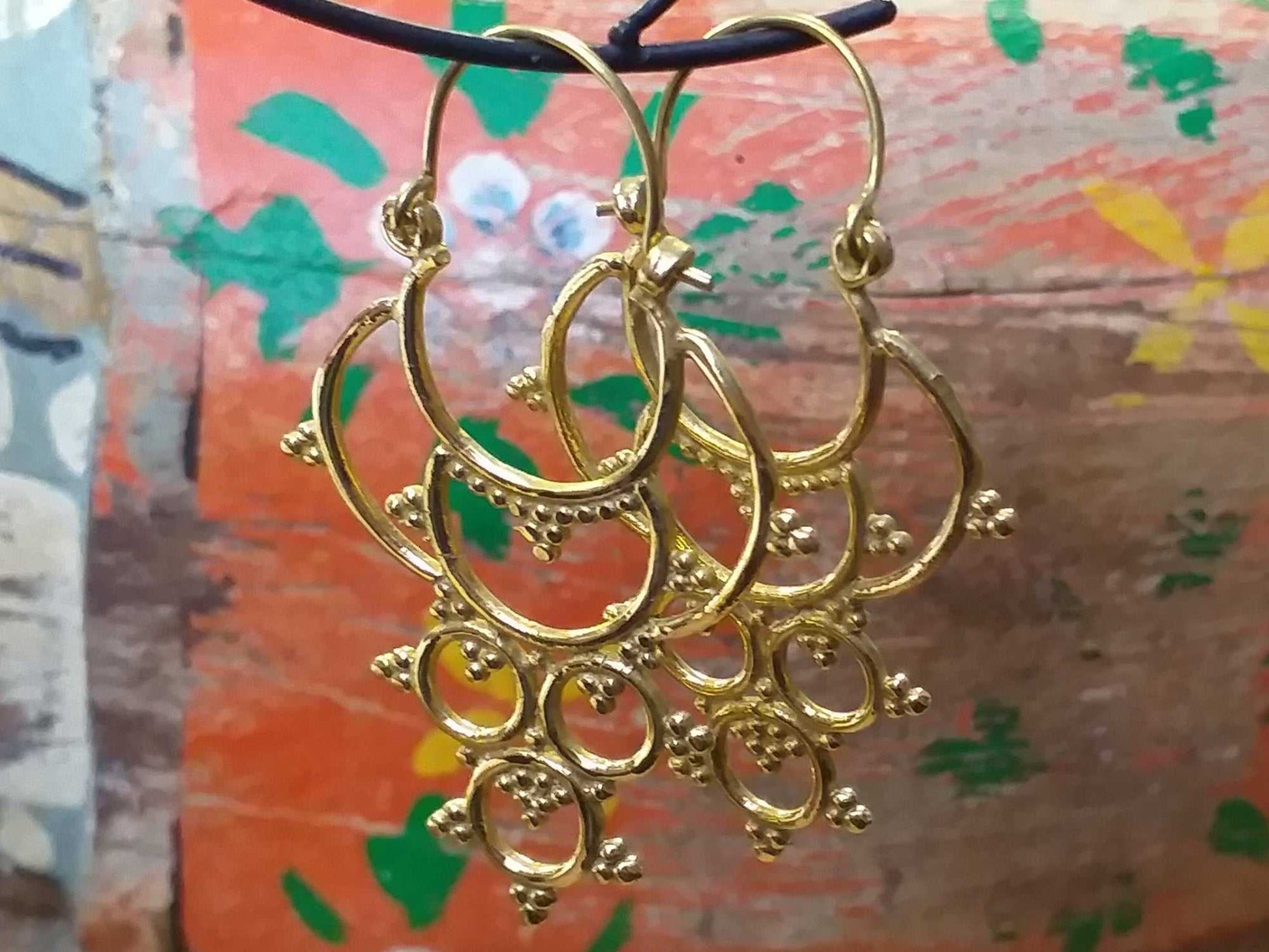Circle Dots Earrings