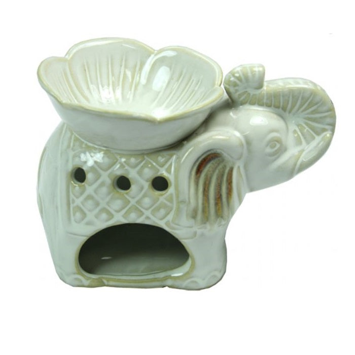 Oil Burner Cream Elephant