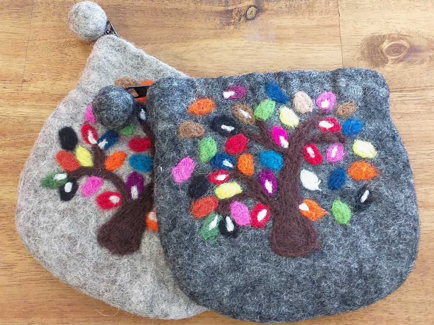 Felt Tree Purse