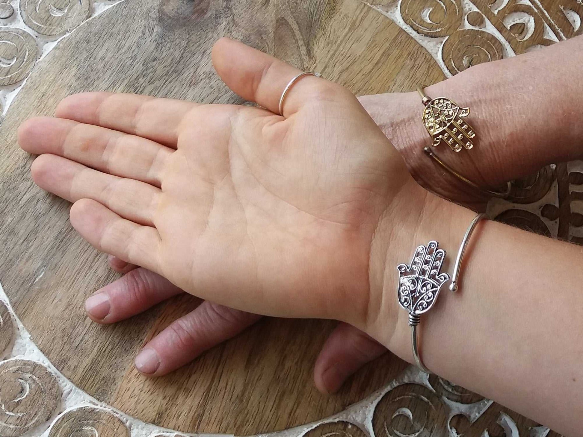 Hamsa Bangle