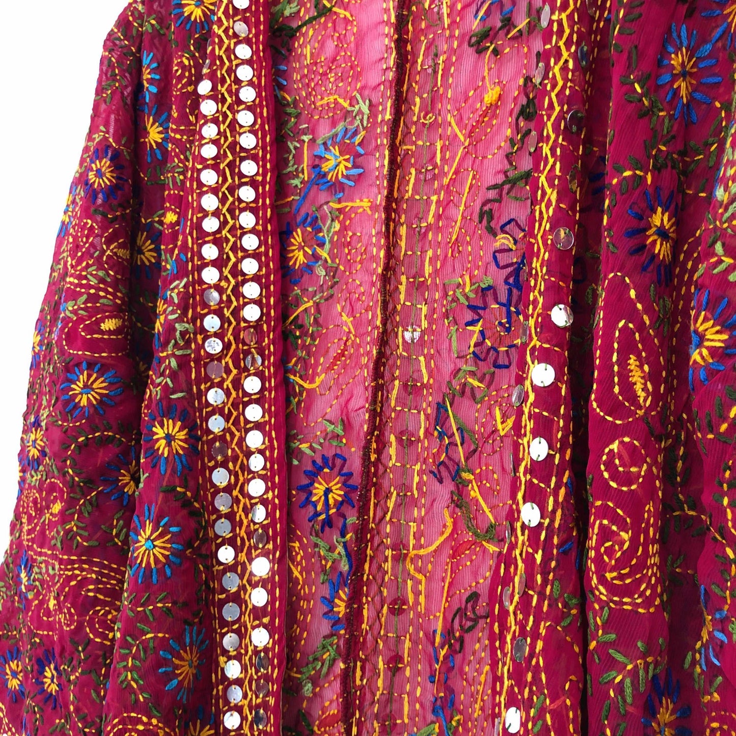Embroidered Kimono Ruby