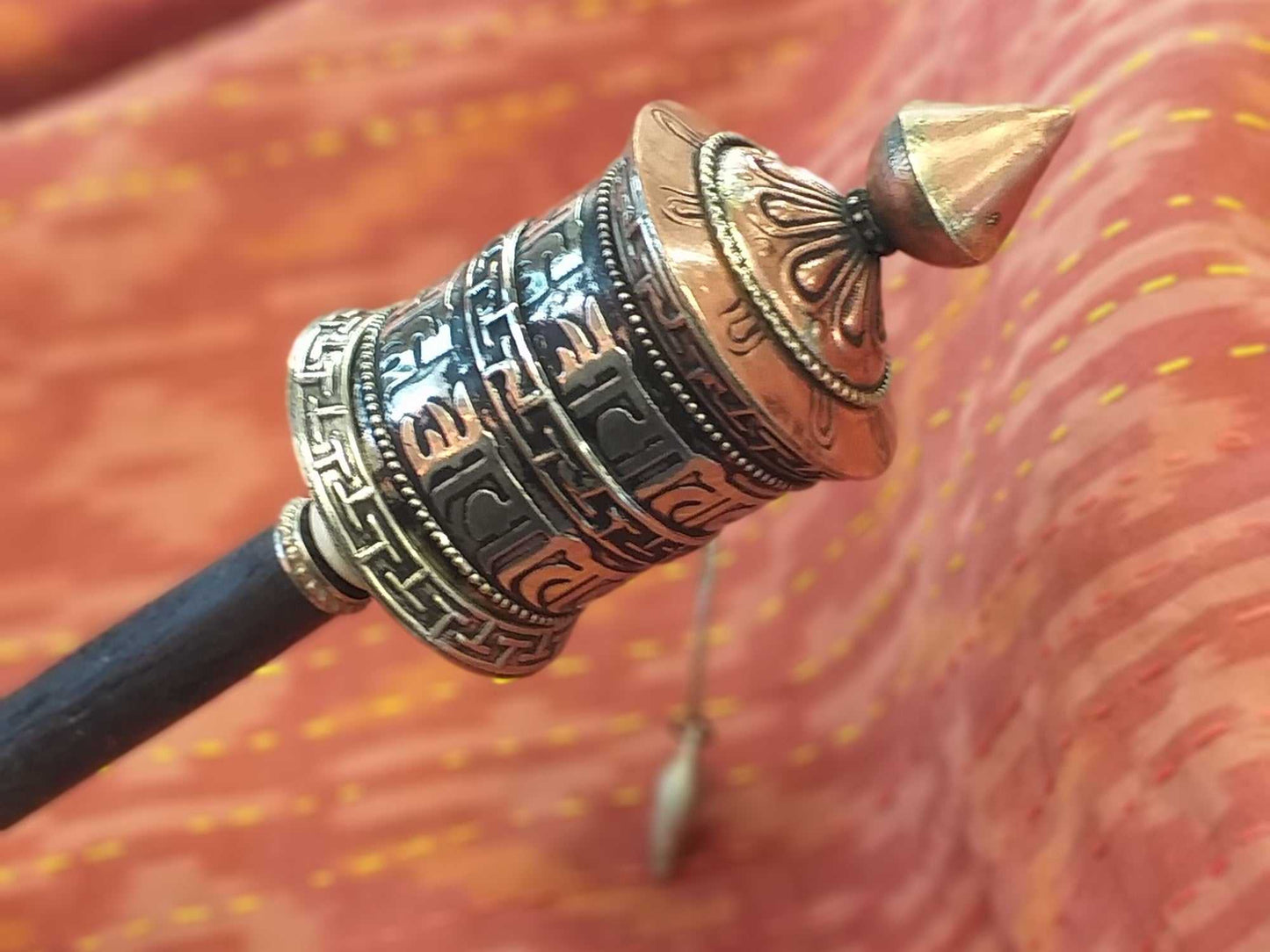 Hand Held Prayer Wheel Mantra