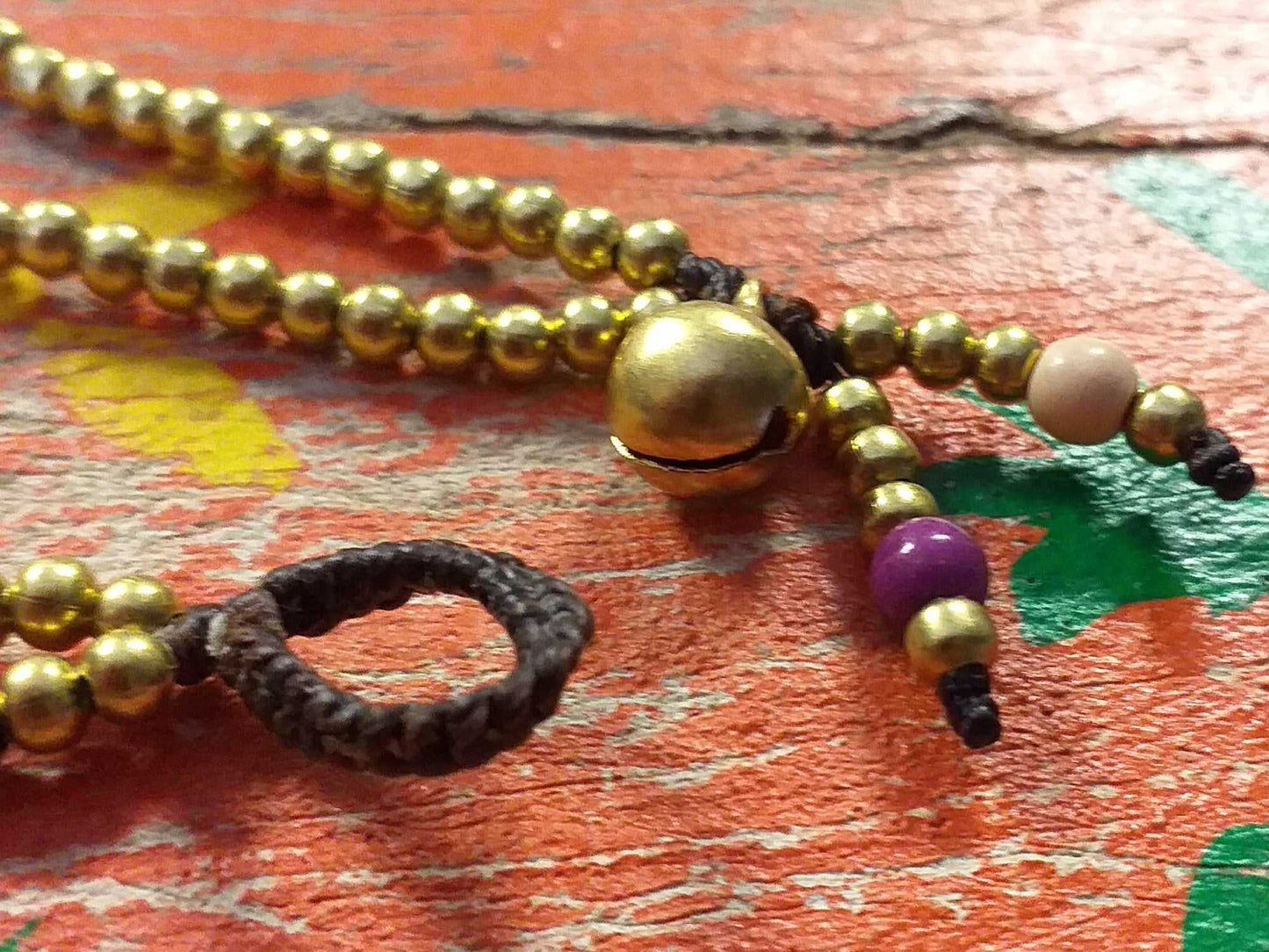 Elephant and Bead Bracelet