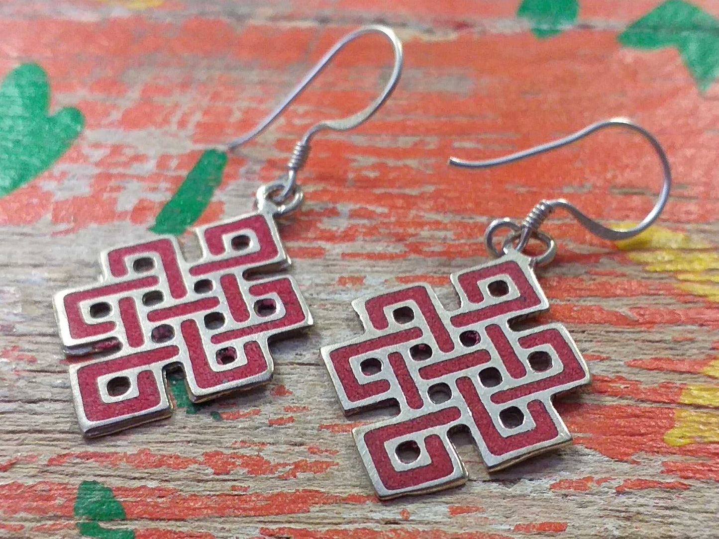 Endless Knot Earrings