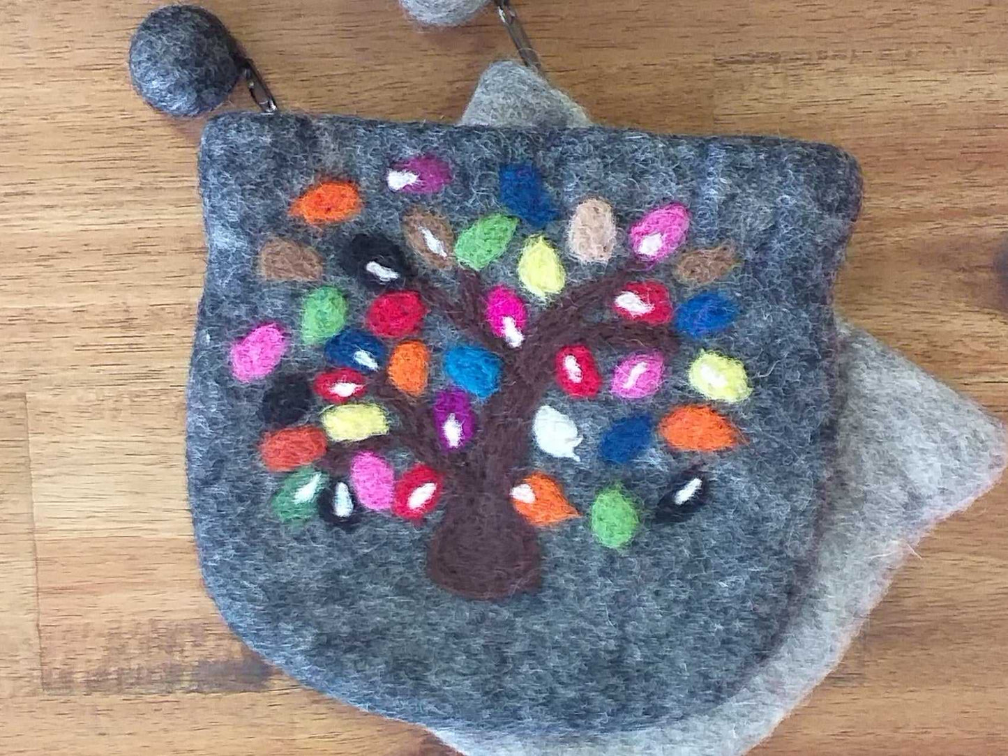 Felt Tree Purse
