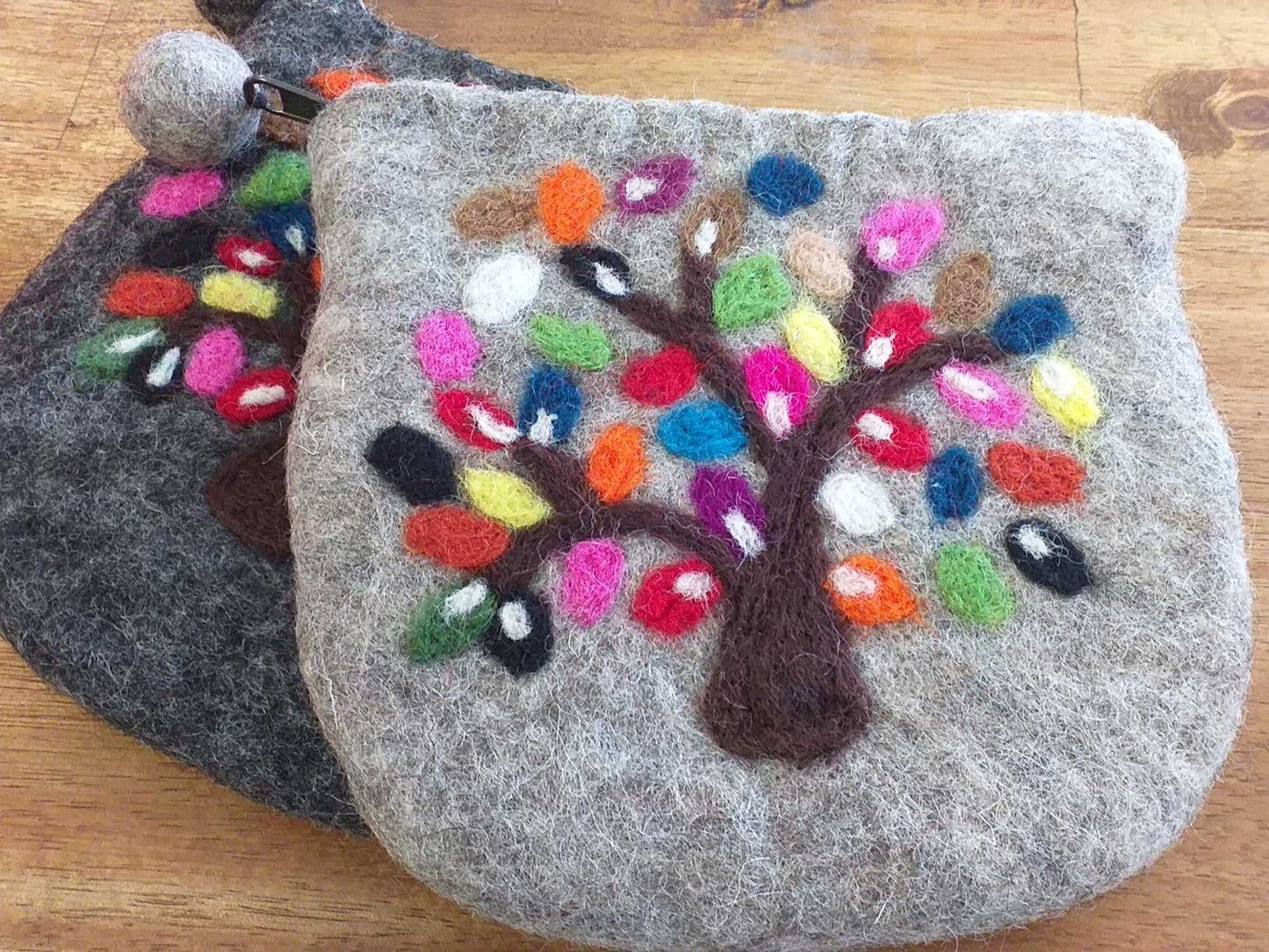 Felt Tree Purse