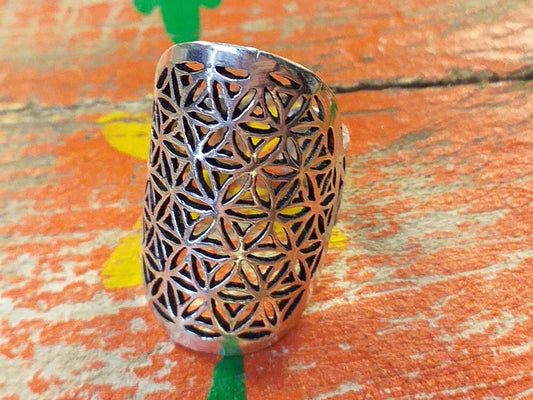 Flower of Life Ring