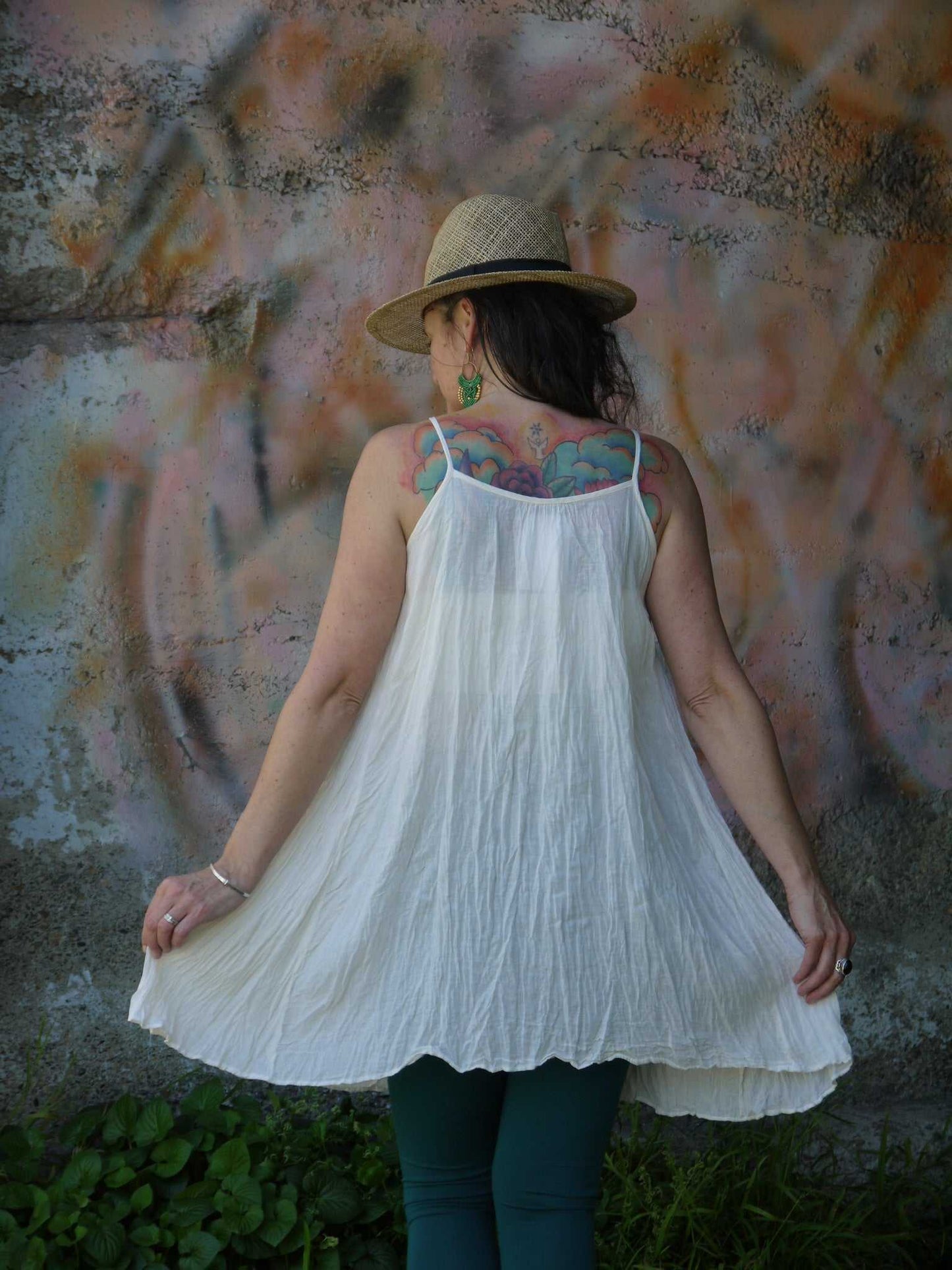 Crochet Top A-line Dress
