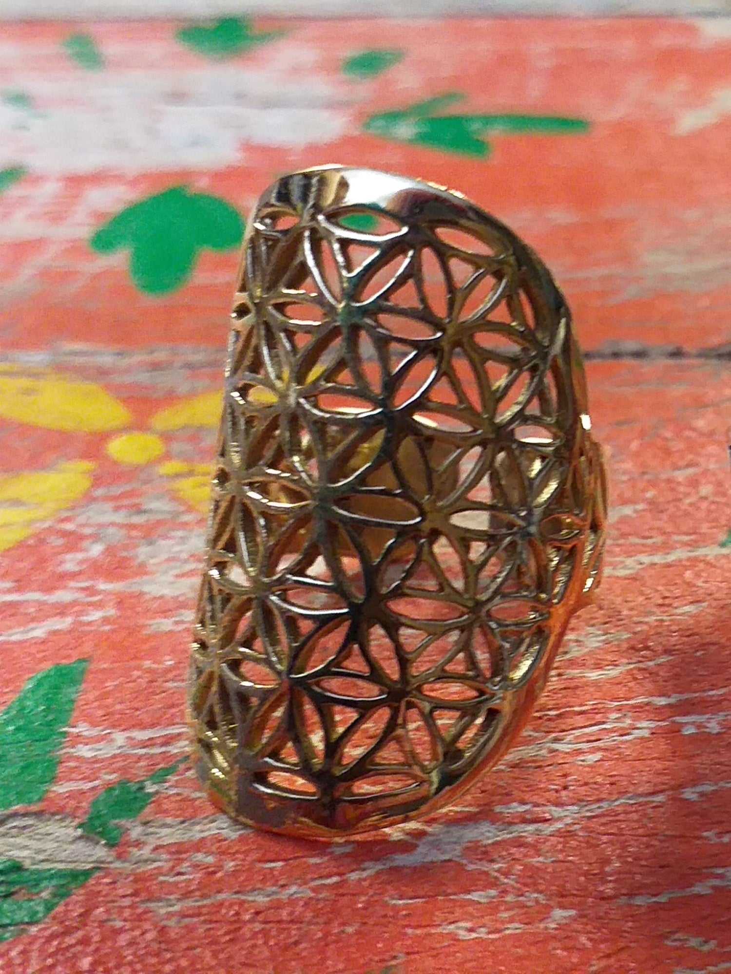 Flower of Life Ring