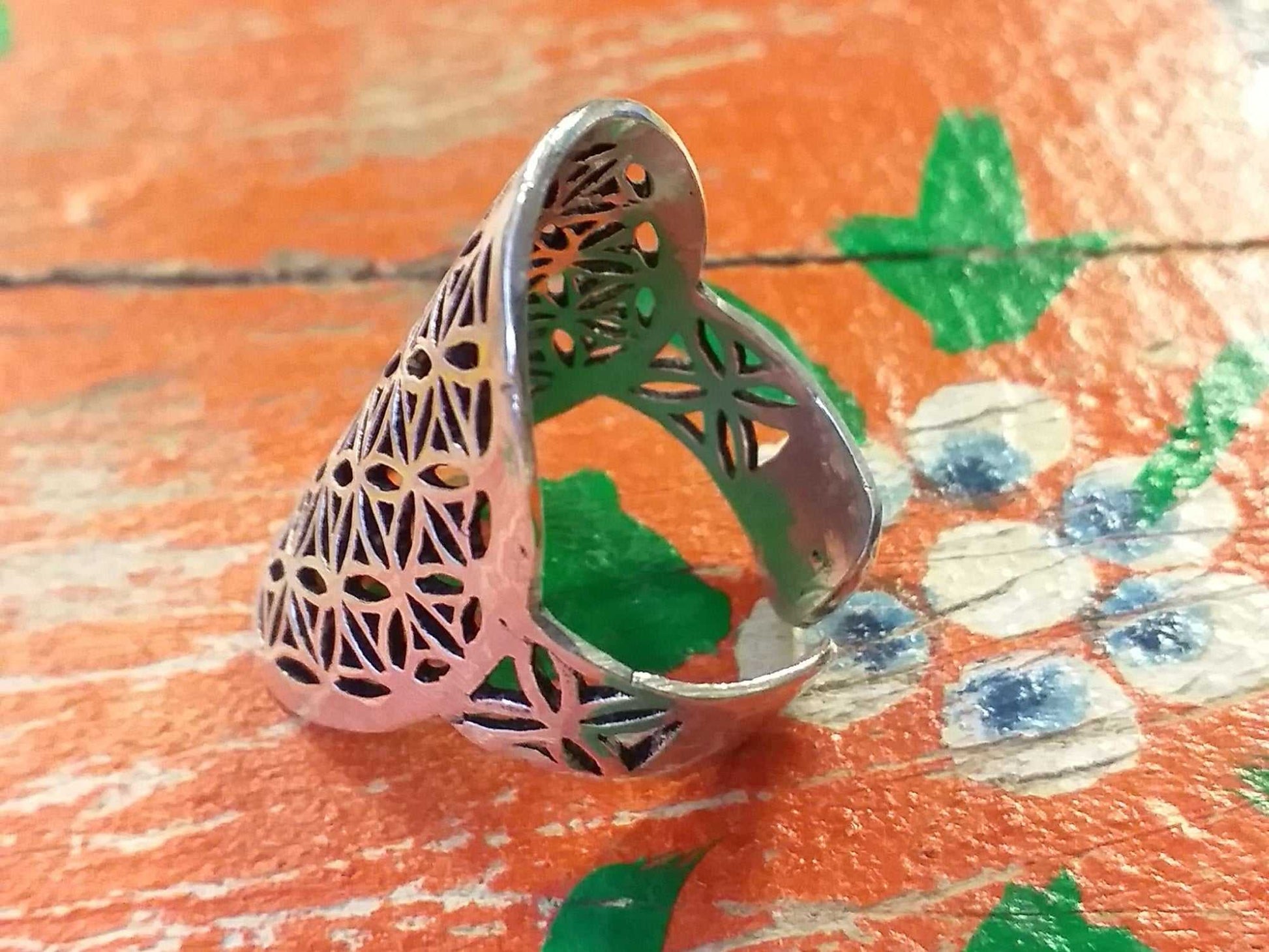 Flower of Life Ring