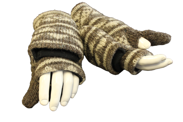 Jacquard Hunter Mittens