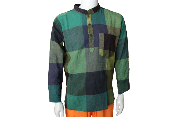 Cotton Patchwork Shirt