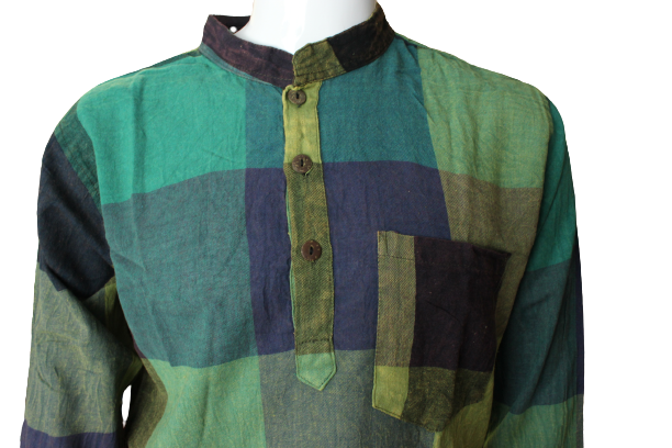 Cotton Patchwork Shirt