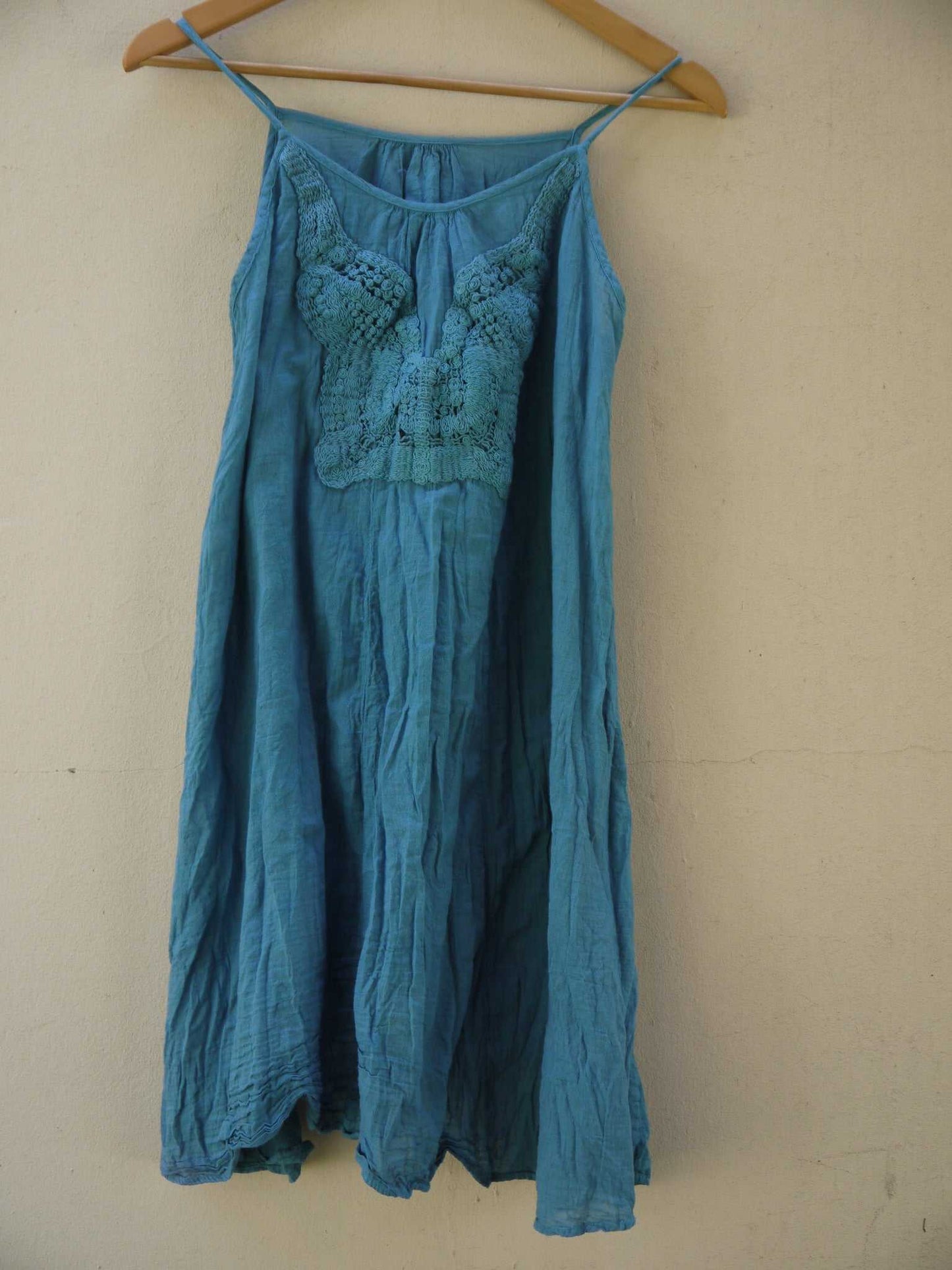 Crochet Top A-line Dress