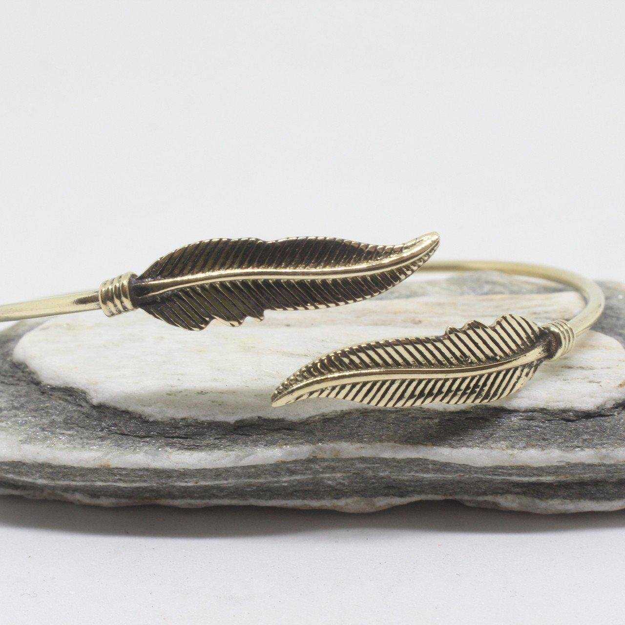 Two Fine Feather Bangle