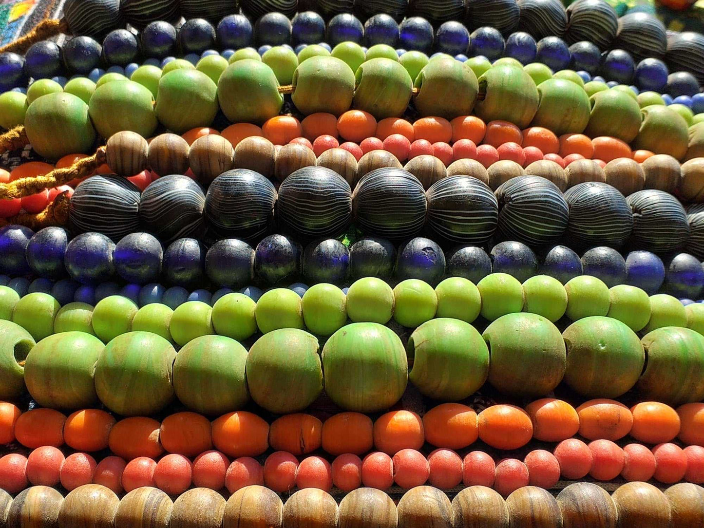 Nagaland Glass Bead Necklace