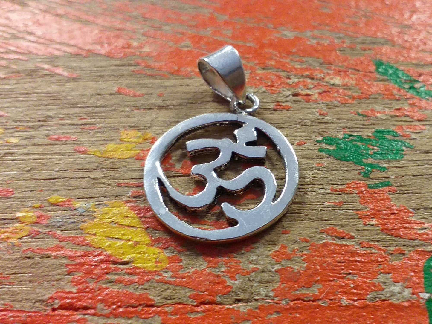 Om Circle Pendant