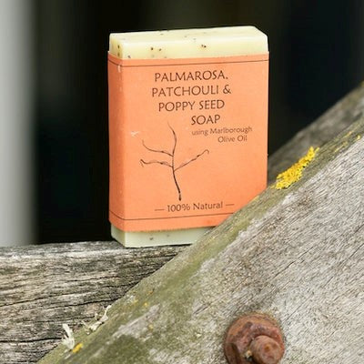 Jeymar Soap - Palmarosa, Patchouli & Poppy