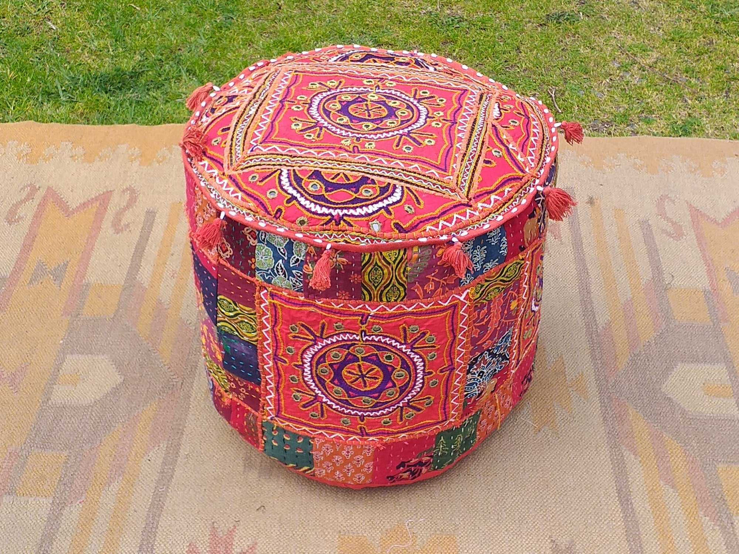 Pouffe Cover Aanya