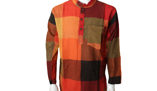 Cotton Patchwork Shirt