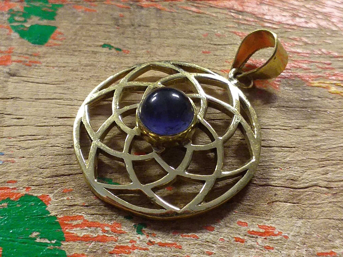 Sacred Geo Stone Pendant