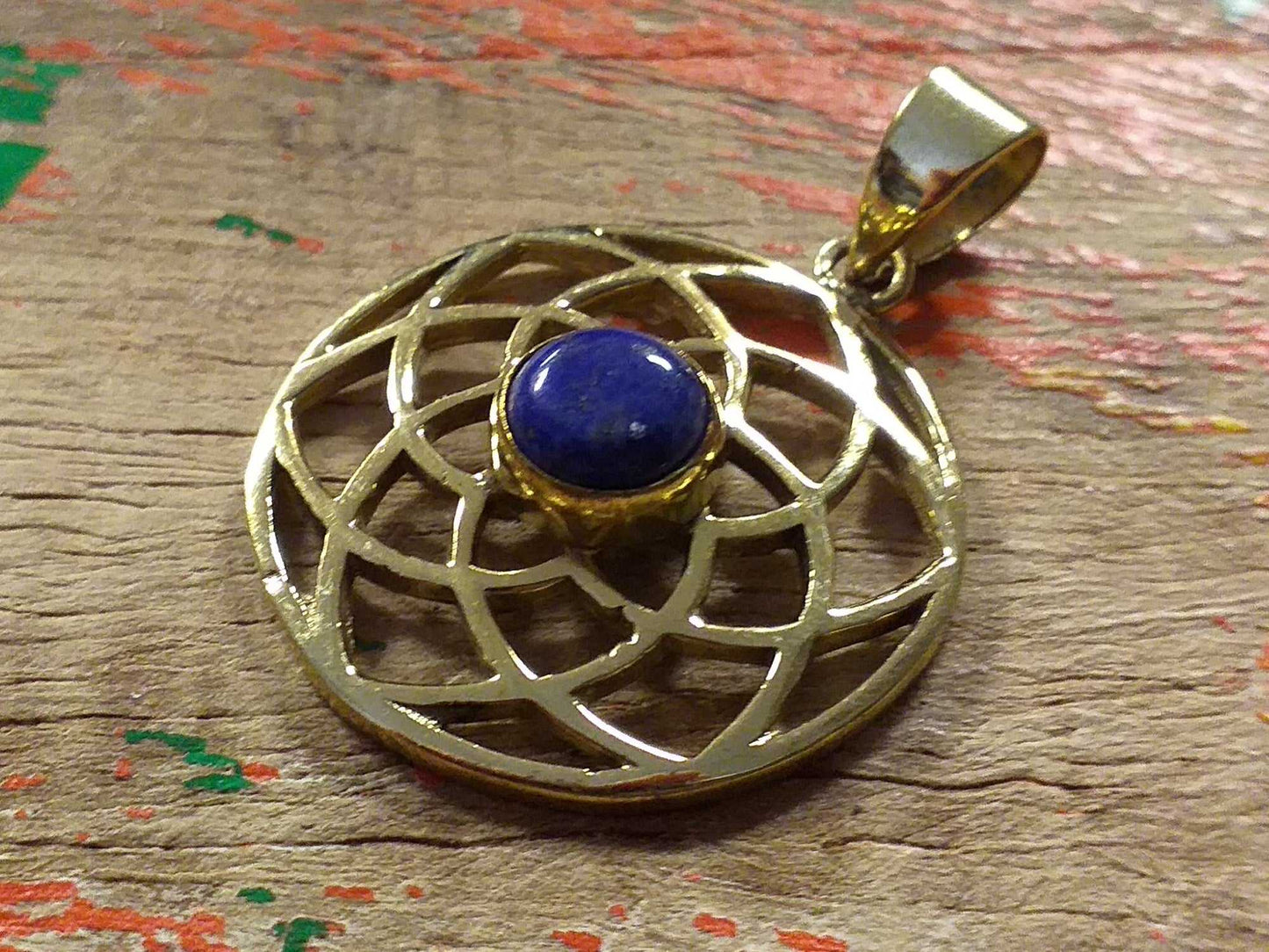 Sacred Geo Stone Pendant