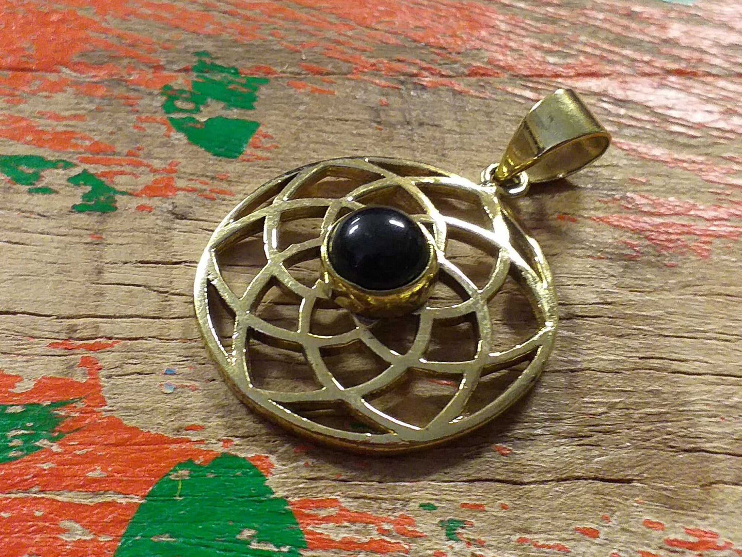 Sacred Geo Stone Pendant