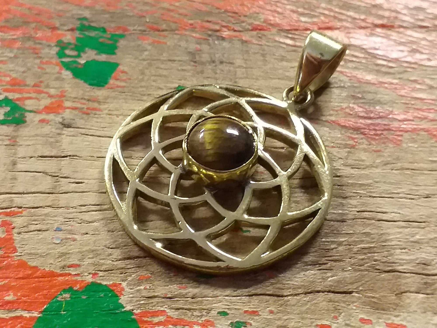 Sacred Geo Stone Pendant