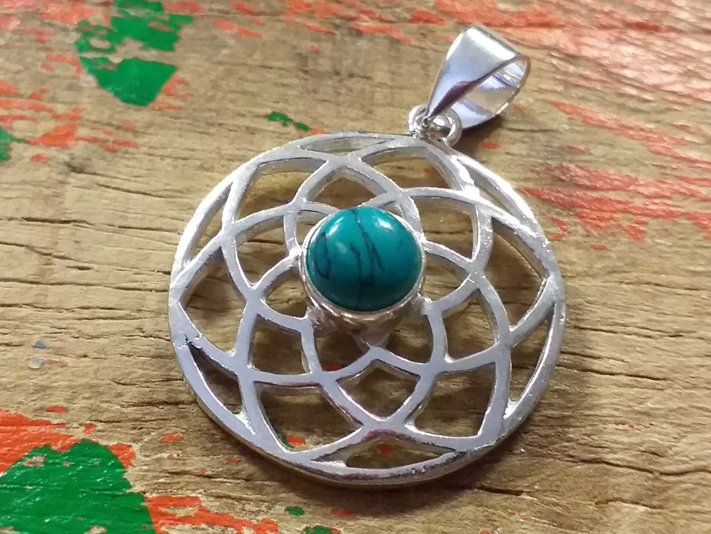 Sacred Geo Stone Pendant