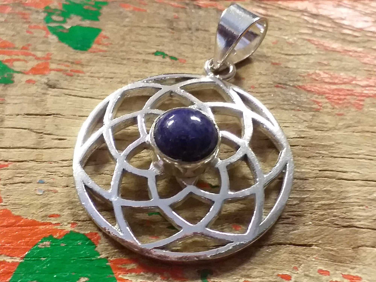 Sacred Geo Stone Pendant