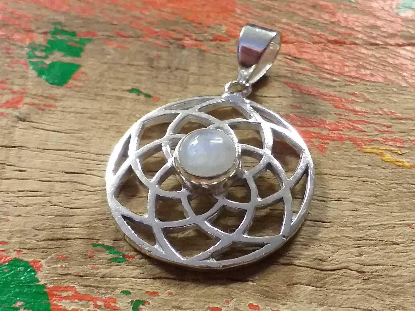 Sacred Geo Stone Pendant