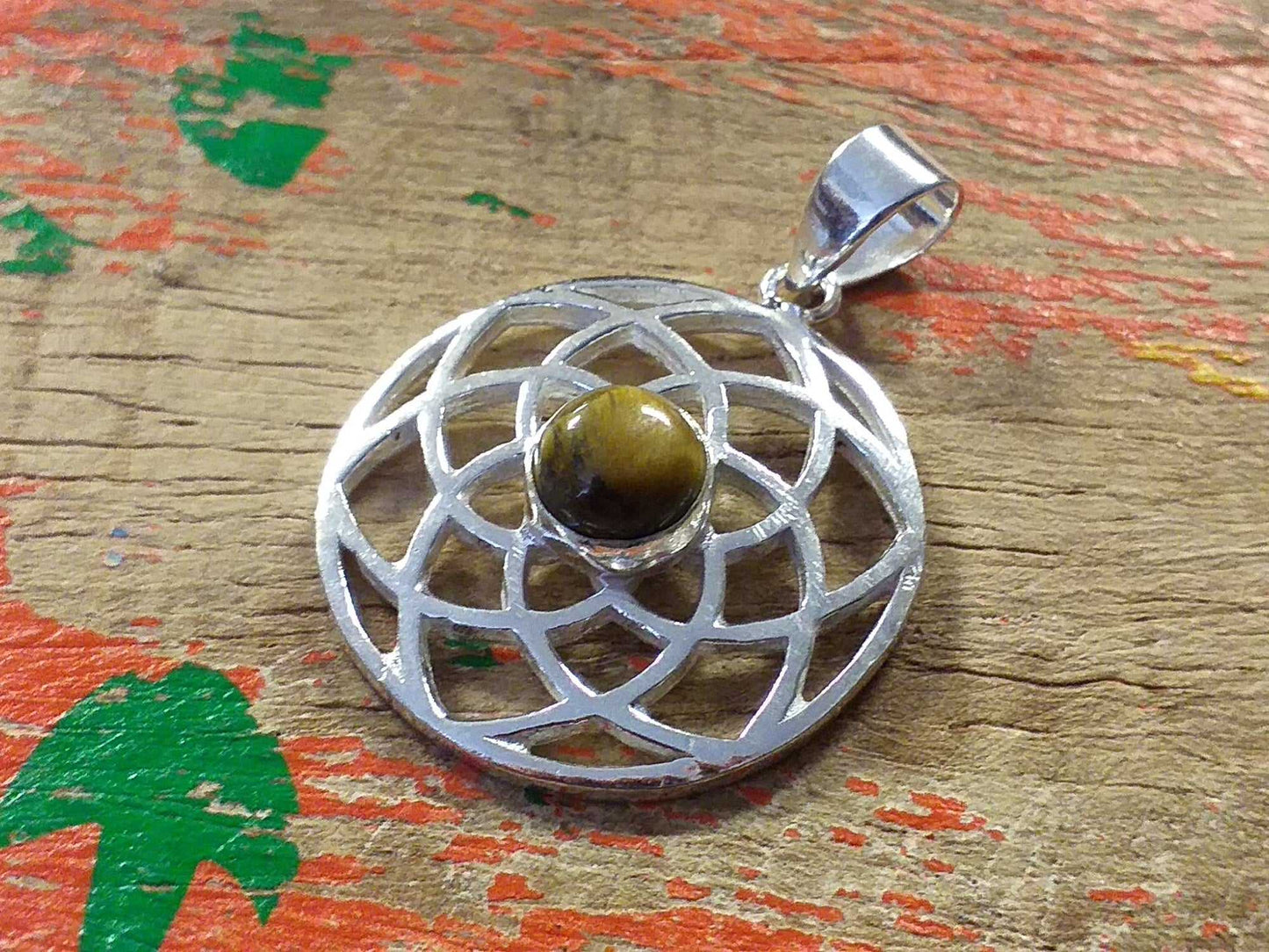 Sacred Geo Stone Pendant