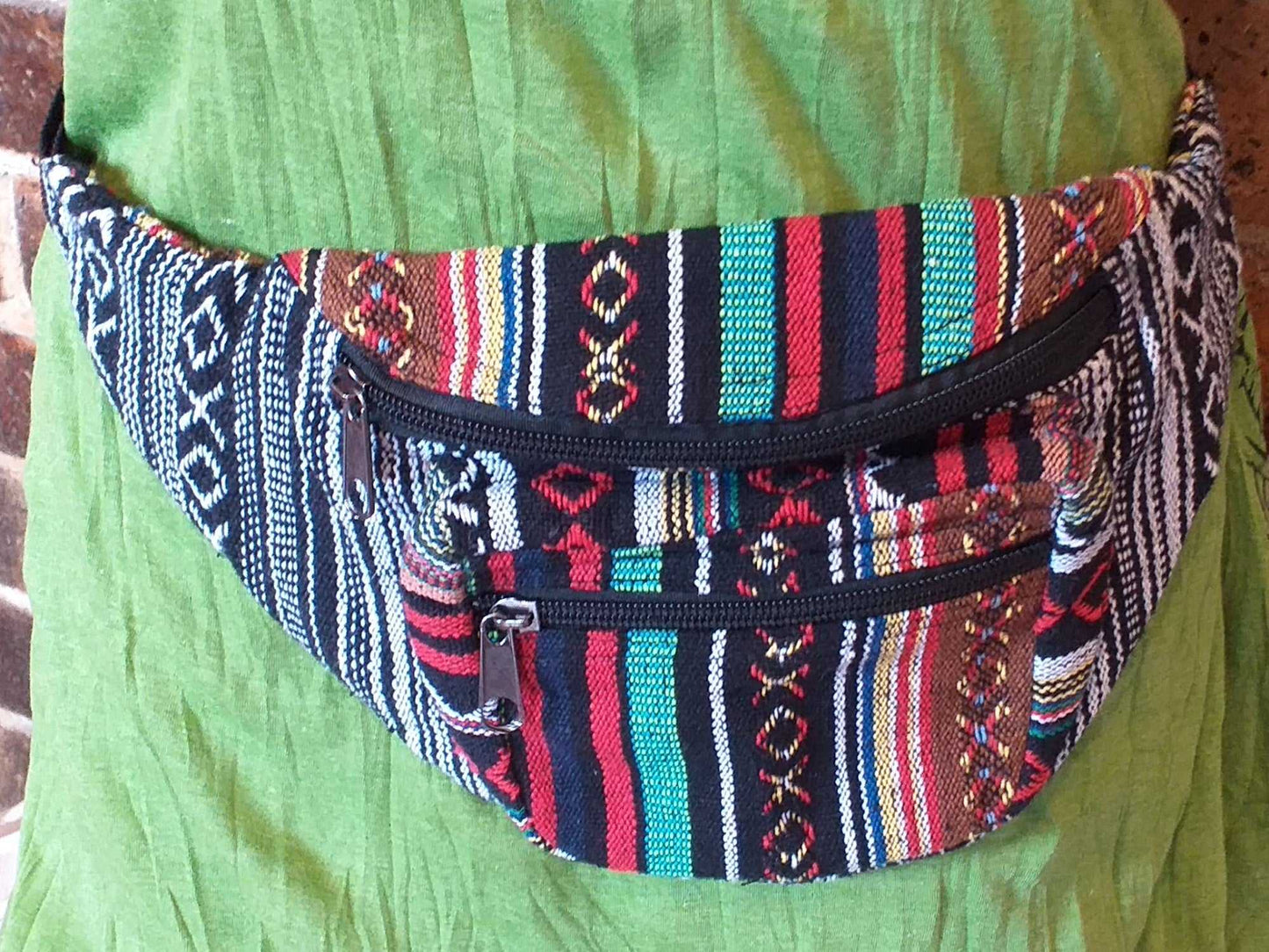 Stripe Belt Bag