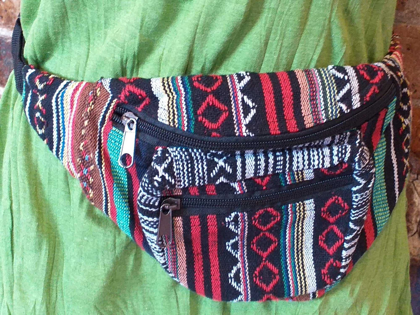 Stripe Belt Bag