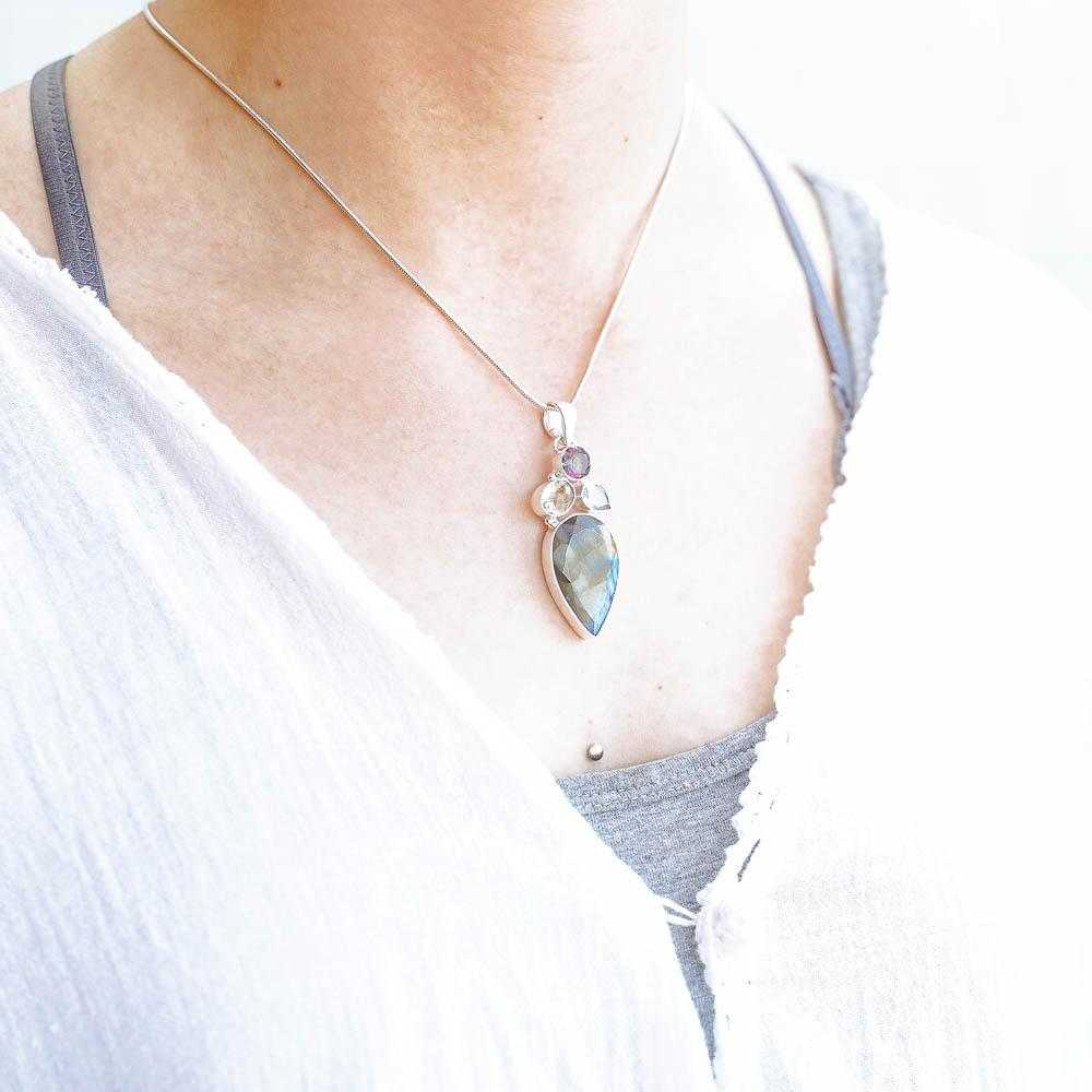Kaguya Sterling Silver Pendant