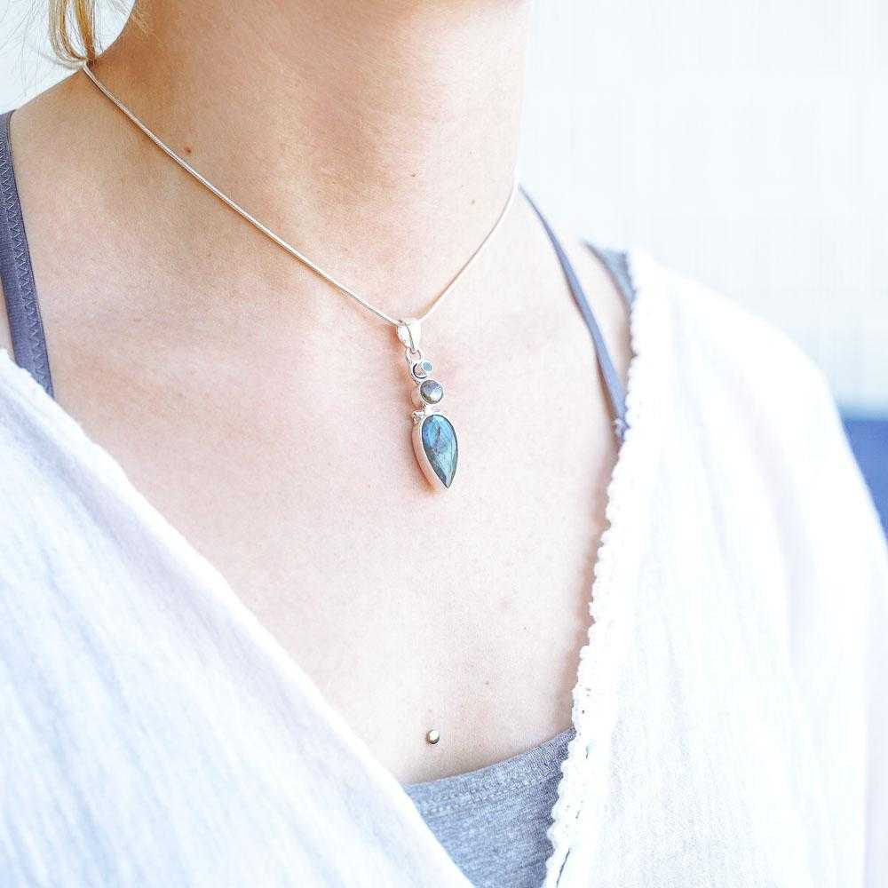 Mia Tear Sterling Silver Pendant