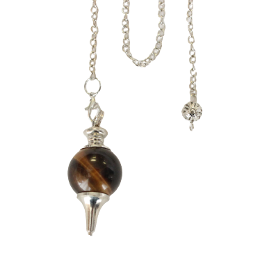 Sphere Pendulum Tiger Eye