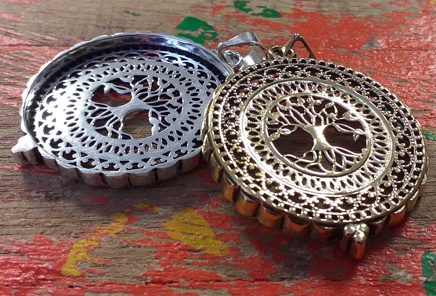 Tree of Life Circle Pendant