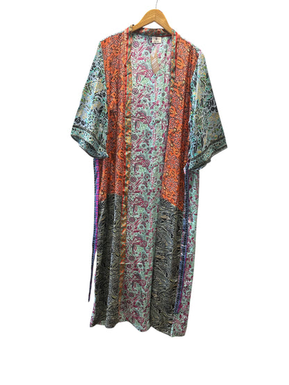 Veena Buttersilk Floral Kimono