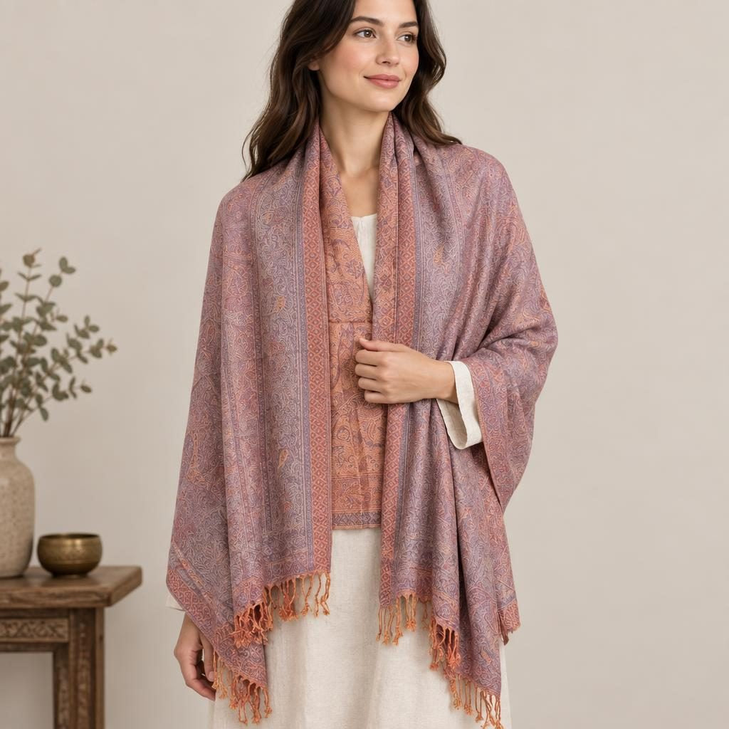 Jamawar Paisley Pashmina [anookz:47f8ad0c-e1d2-47c8-83bf-9eb8658f9c2e]