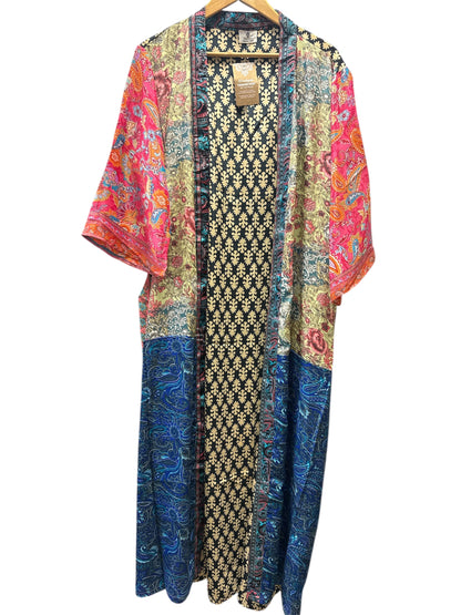 Veena Buttersilk Floral Kimono