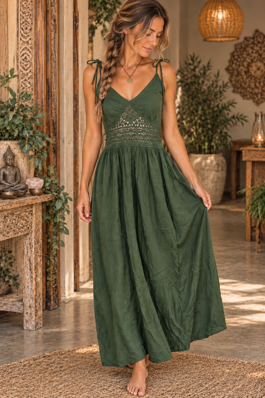 Crochet Empire Dress