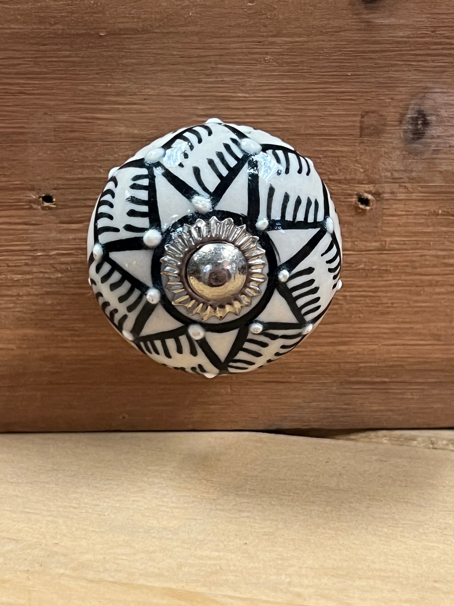 Ceramic Knob Black