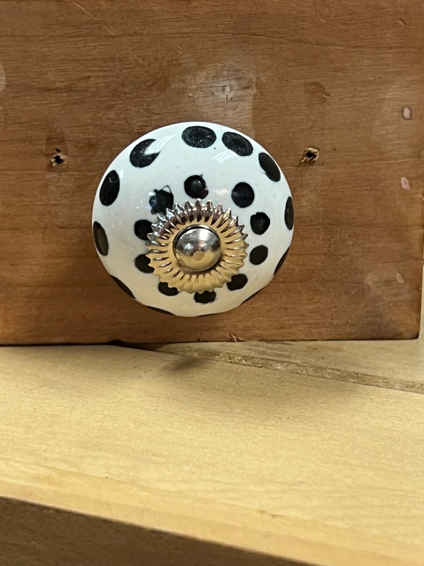 Ceramic Knob Black