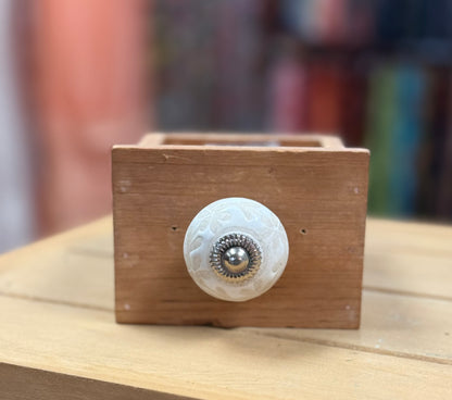 Ceramic Knob White