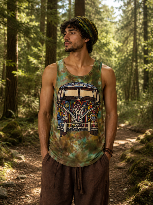 Comic Rider Mens Singlet
