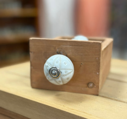 Ceramic Knob White