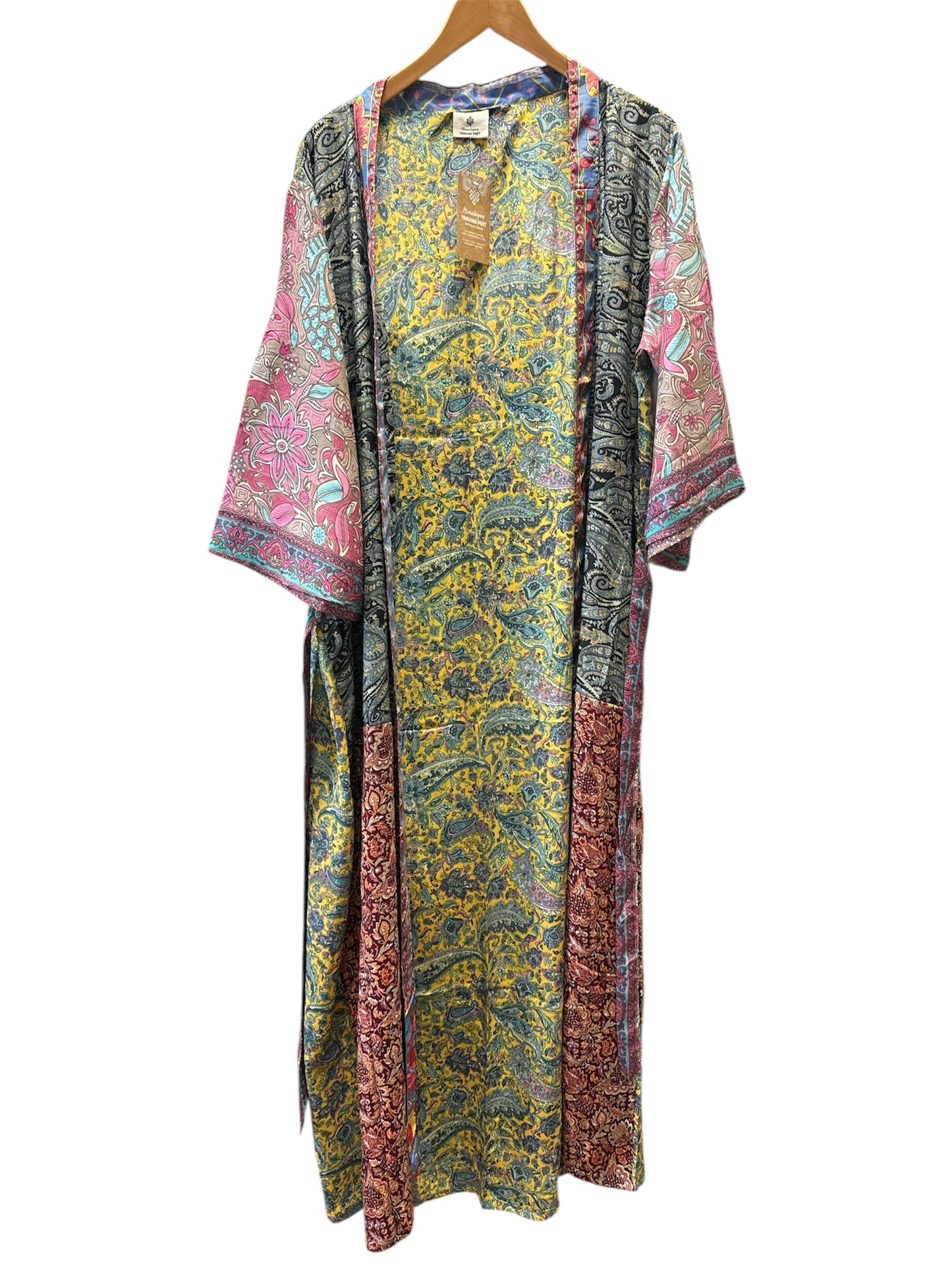 Veena Buttersilk Floral Kimono