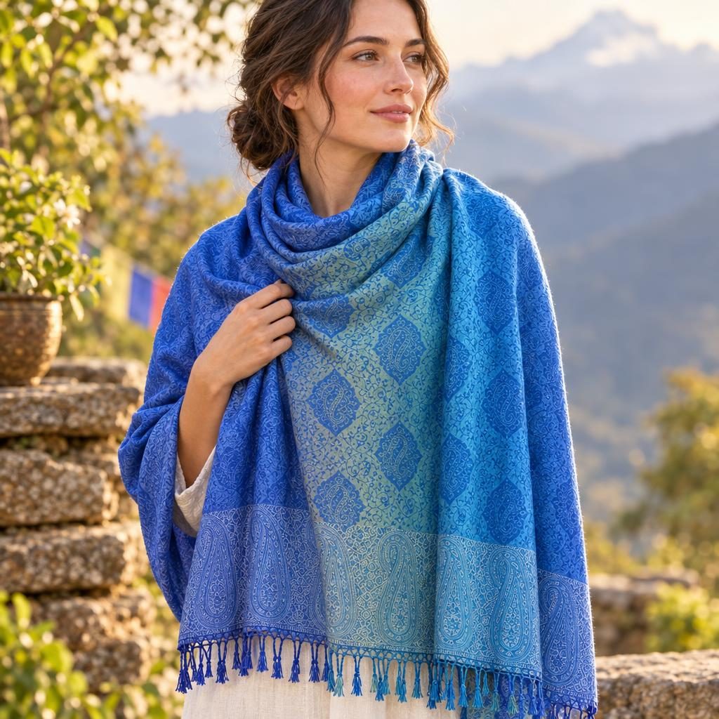 Paisley Diamond Pashmina [anookz:b2da35f5-4b97-40bf-a738-e0e2489c9341]